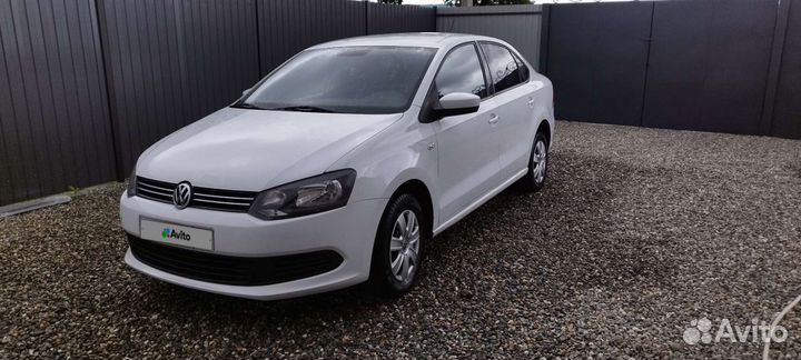 Бампер Volkswagen Polo 2014