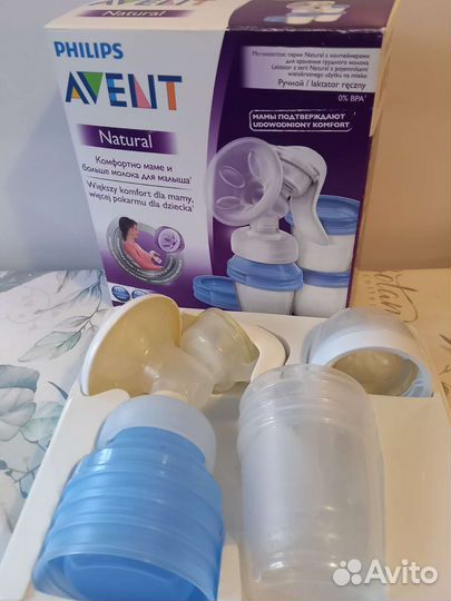 Молокоотсос avent ручной