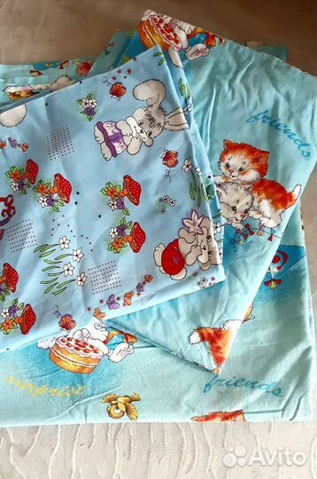Детское постельное бельё б/у