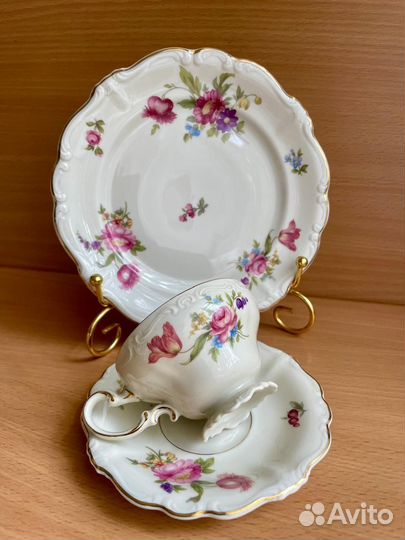 Кофейная тройка Rosenthal Pompadour