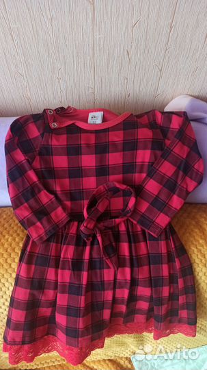 Платье для девочки 92