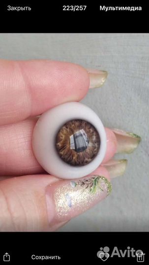 Глаза для кукол размер 18,20,22,24 мм