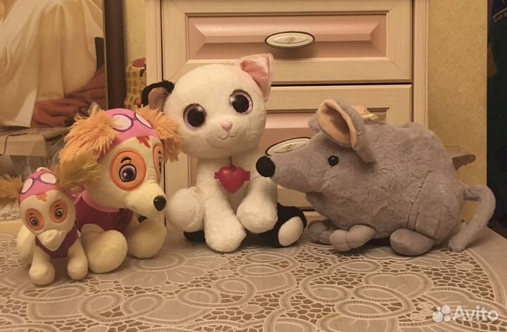 Муз.игрушки, погремушки,мягкие игрушки