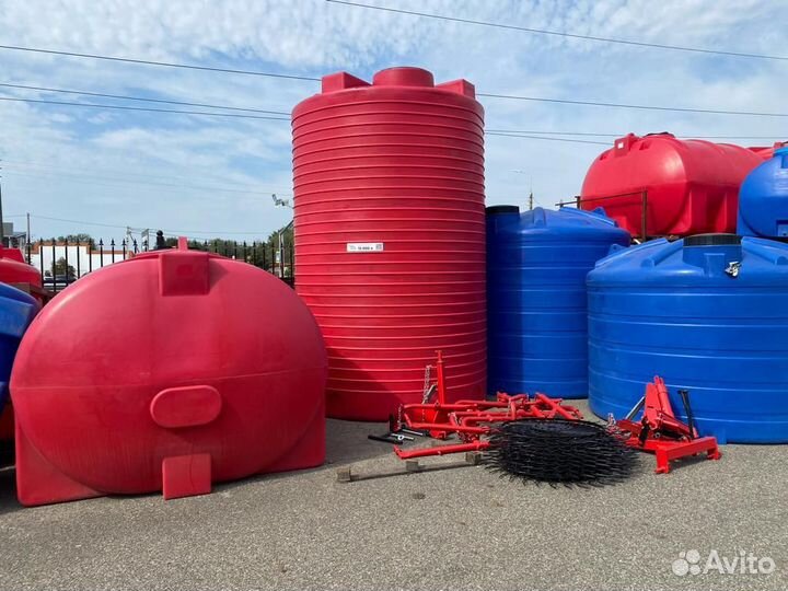 Пластик емкости, бак вода, 5000 л,завод