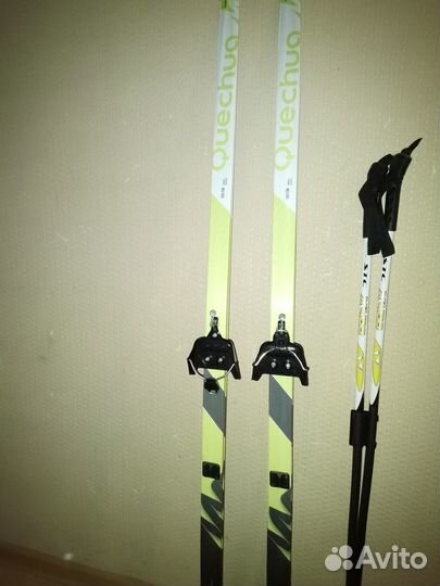 Лыжи с палками
