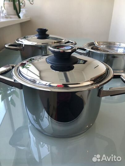 Zepter кастрюля с крышкой 4 литра