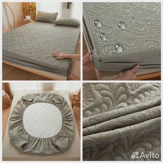 Наматрасник непромокаемый 140/160/180