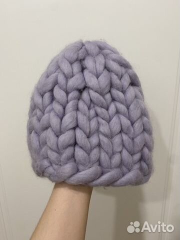 Шапка женская из шерсти мериноса