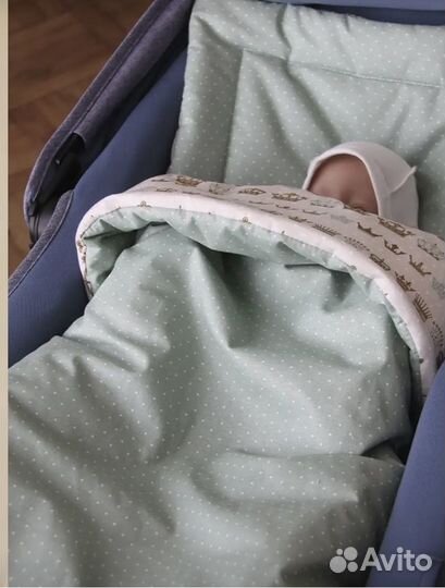 Комплект в коляску подушка матрас одеяло