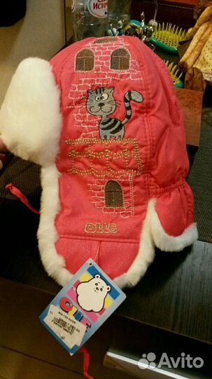 Шапка зимняя для девочки новая