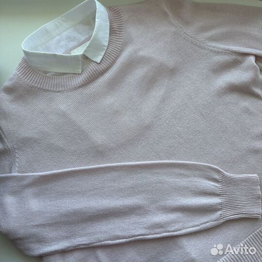 Кофта с рубашкой 