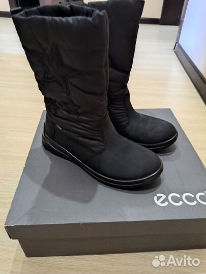 Ecco сапоги для девочки 35р