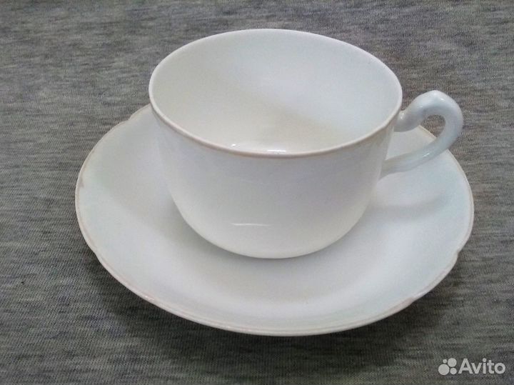 Фарфор Чашка и Блюдце Ифз Николай II 1908 1904