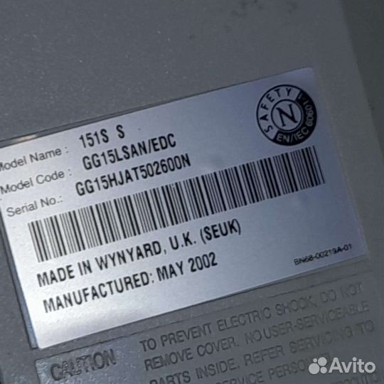 Монитор Samsung syncmaster