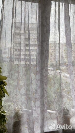 Штора/тюль/на кухню/ комнату/дачу 2 вида