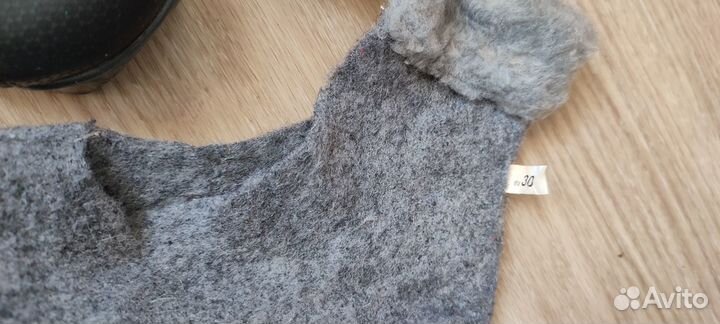 Лыжные ботинки детские р 30-31