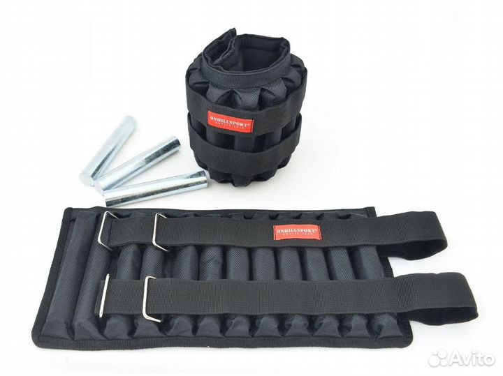 Утяжелители на руки или ноги 6кг, регулируемые 2шт