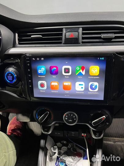 Магнитола android Rio 4