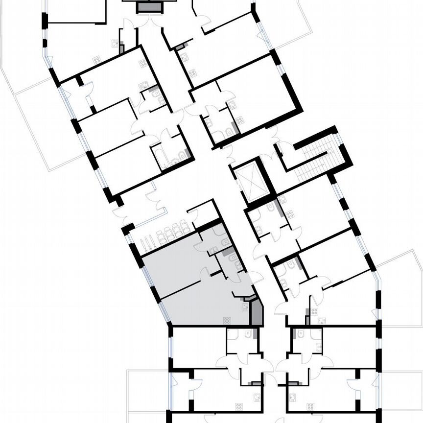 2-к. квартира, 39,1 м², 1/3 эт.