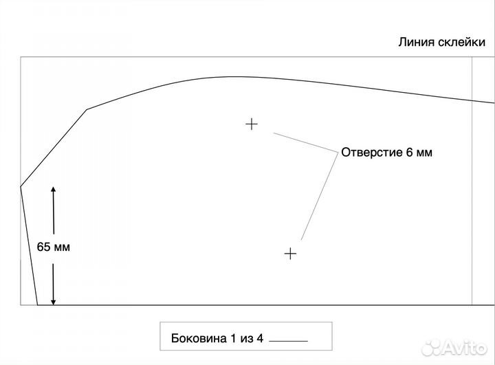 Шаблоны и инструкции по сборке кресла Адирондак