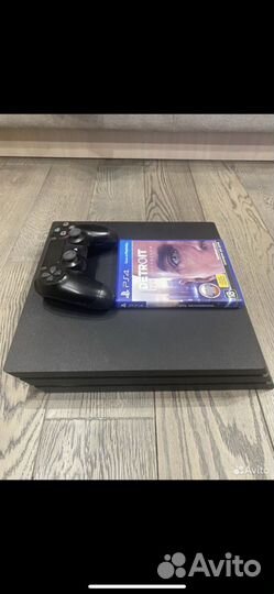 Sony playstation 4 PS4 pro 1tb с игрой