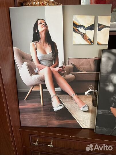 Портрет на холсте