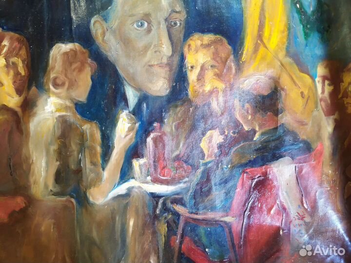 СССР картина холст масло Ю. А. Арбузов