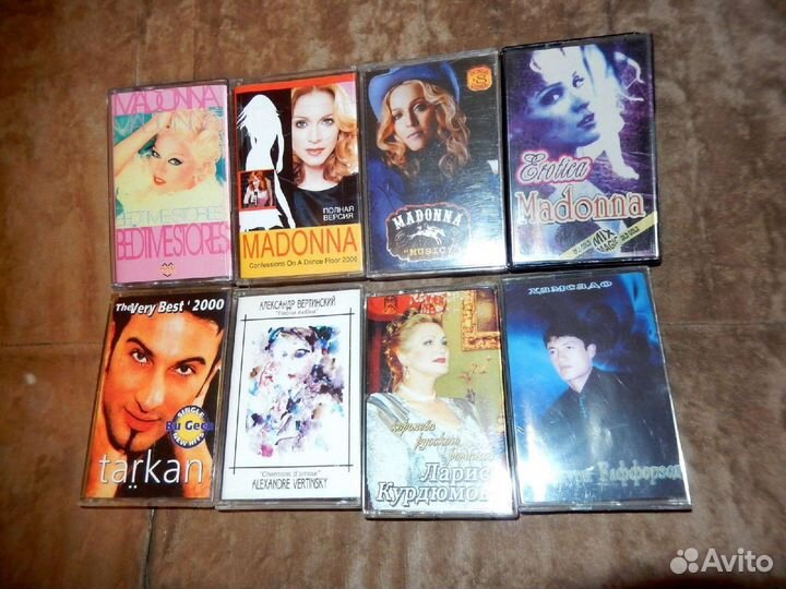 Аудиокассеты. Музыка, сборники Союз, Еврохит