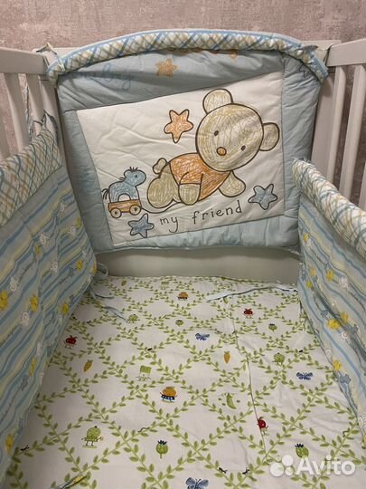 Бортики в кроватку