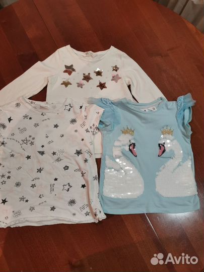 Одежда для девочки пакетом 110-116
