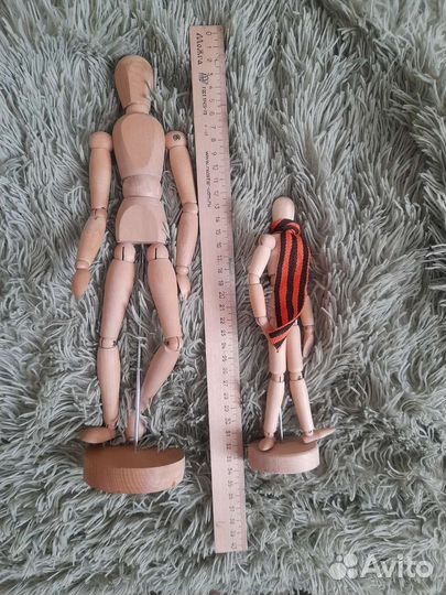 Деревянная модель, Икея(2шт.)