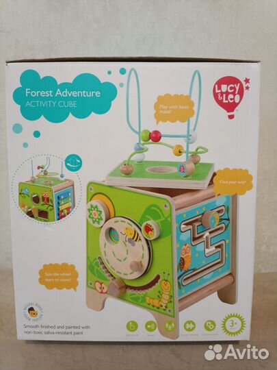 Развивающая игрушка из дерева