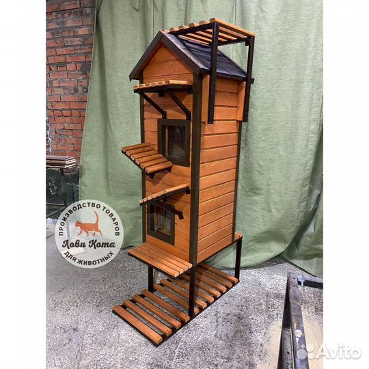 Будка для котов от «ловикота»