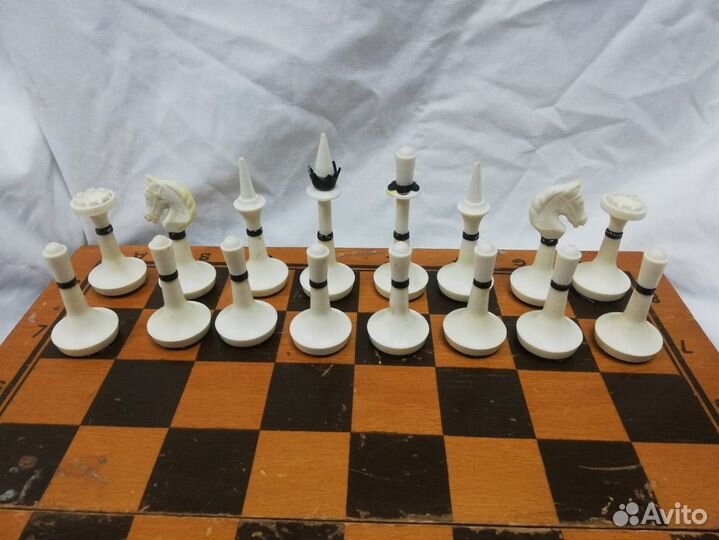 Шахматы СССР красивые фигуры из пластика