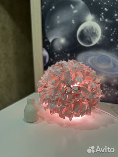 Лампа настольная «Гортензия»