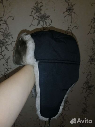 Шапка ушанка на подростка
