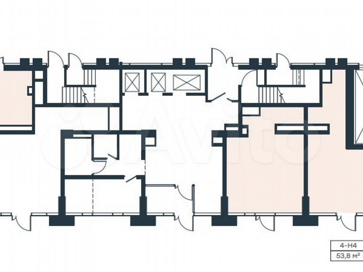 Продам торговое помещение, 53.8 м²