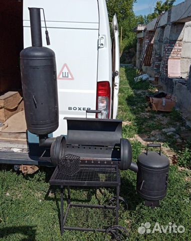 Мангал с Казаном и Коптилкой