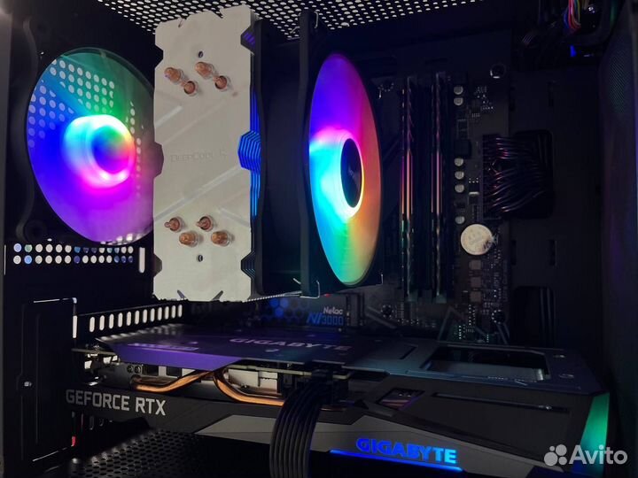 652 Игровой пк Ryzen 5 5500/RTX3050/16GB
