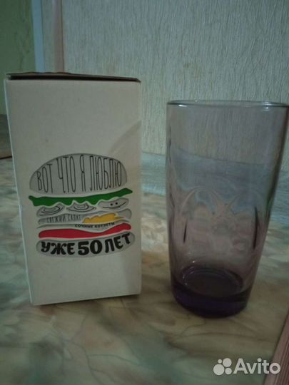 Бокал Macdonald's коллекционный