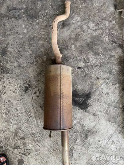 Глушитель на лада веста