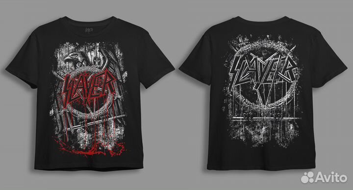 Slayer Футболка Лонгслив Худи Thrash Metal Мерч