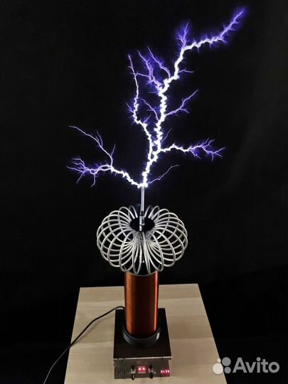 Музыкальная катушка Tesla 6.3 (разряд 50+ см)