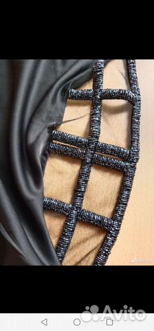 Платок с бисером араида