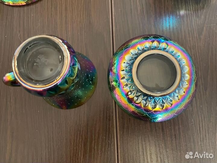 Набор кофейных пар 4 шт. покрытие нитрид Титана