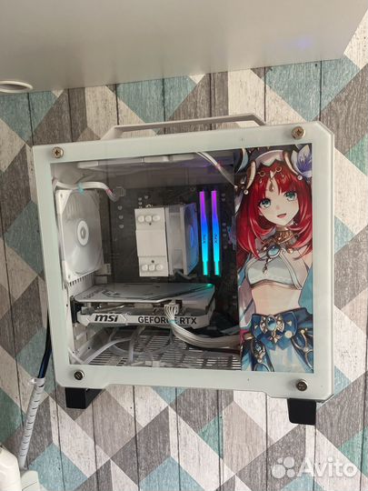 Игровой пк белый сетап