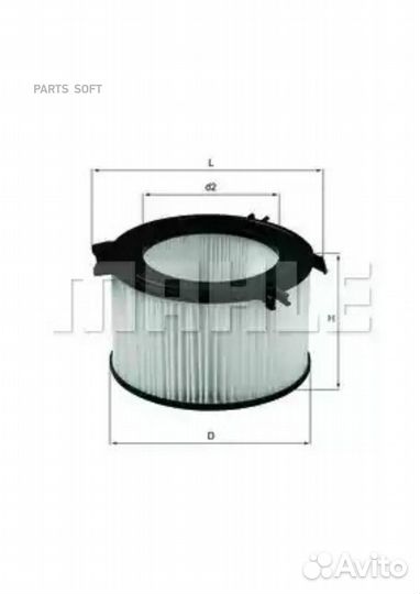 Mahle LA65 Фильтр салона