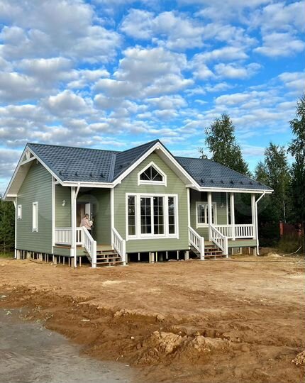 Дом 110 м² на участке 10 сот.