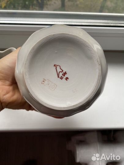 Сахарница и молочник Дулево