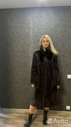 Шуба норковая 46 48 бу